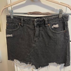 Urban Outfitters Distressed Denim Skirt